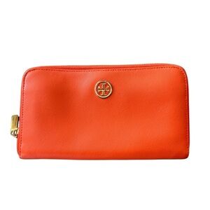 Tory Burch Vibrant Orange Wallet